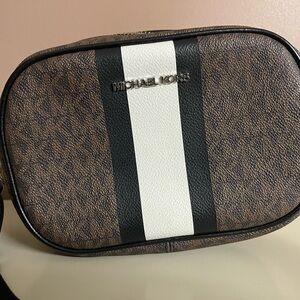 Michael Kors Brown and Black crossbody bag